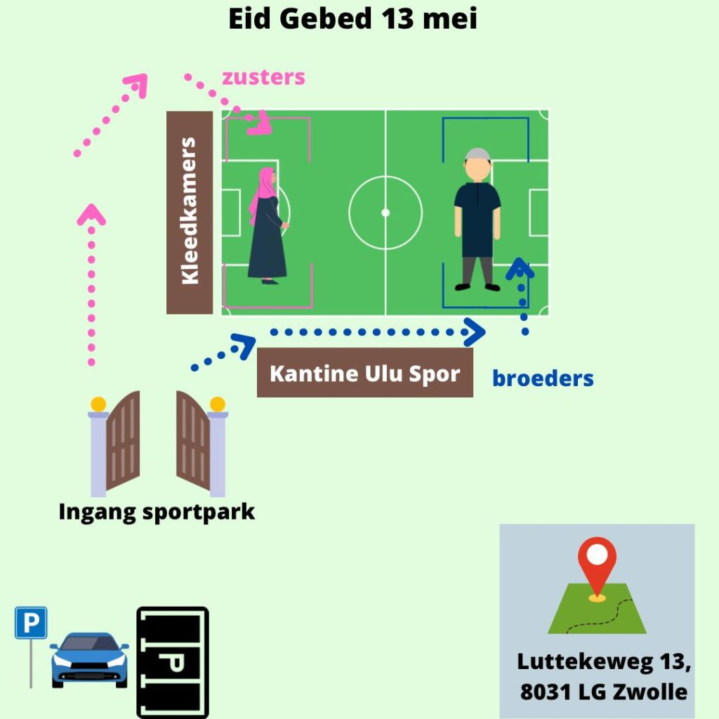 Ied Al-Fitr Gebed mei 2021